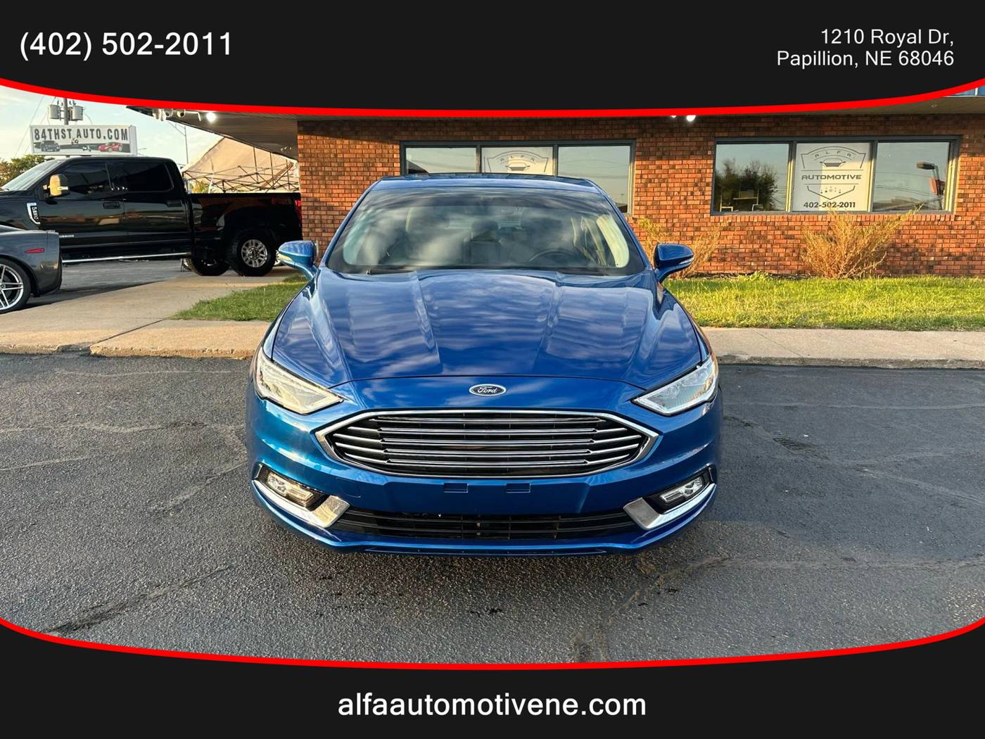 2017 Ford Fusion SE — Sedan — 62,350 mi — Papillion, NE