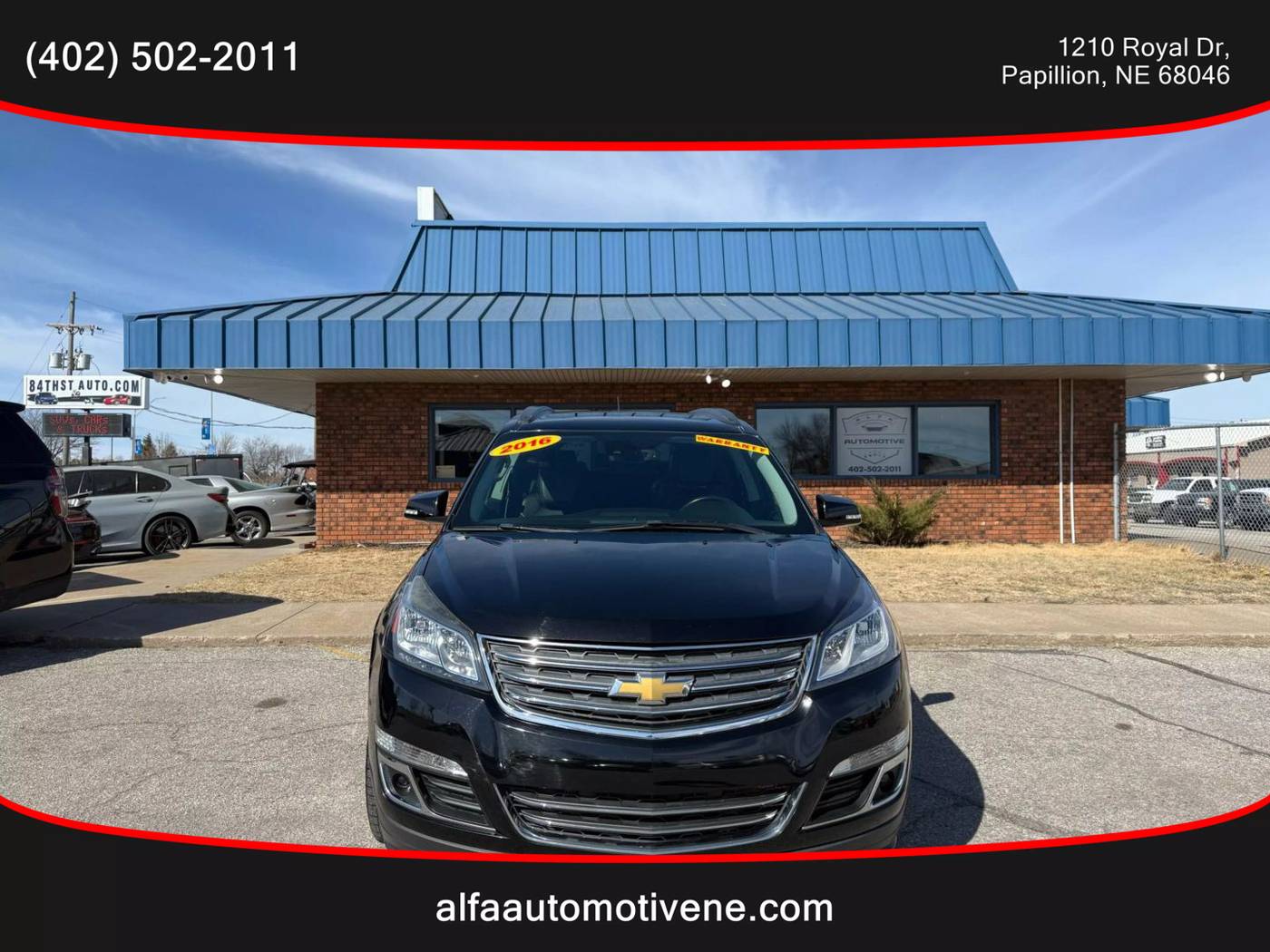 2016 Chevrolet Traverse LTZ — SUV — 93,351 mi — Papillion, NE