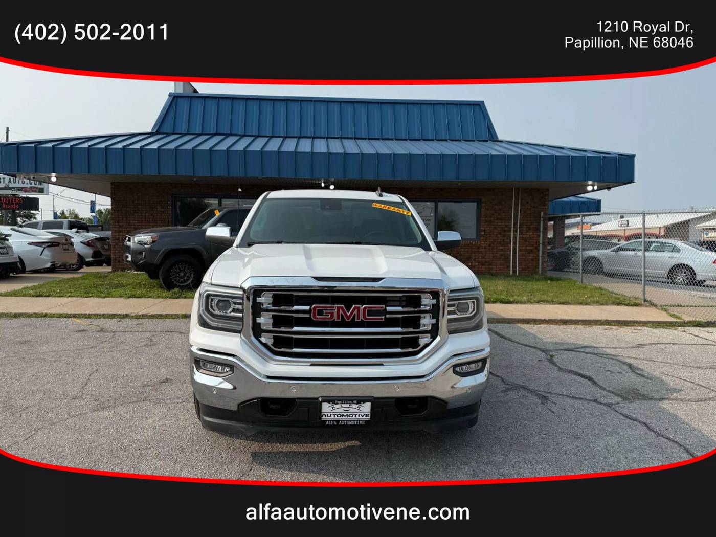2018 GMC Sierra 1500 SLT — Pickup Truck — 55,660 mi — Papillion, NE