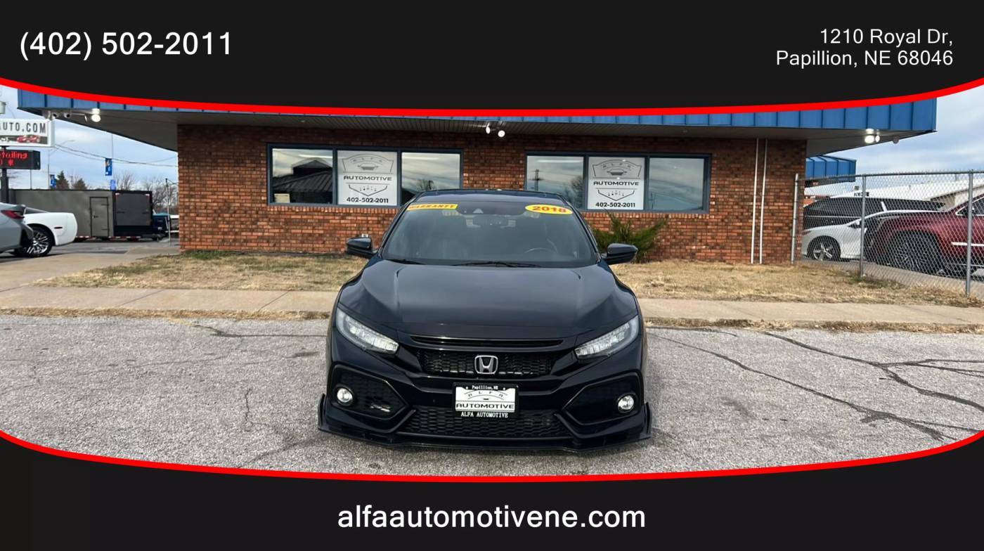 2018 Honda Civic Sport Touring — Hatchback — 74,023 mi — Papillion, NE