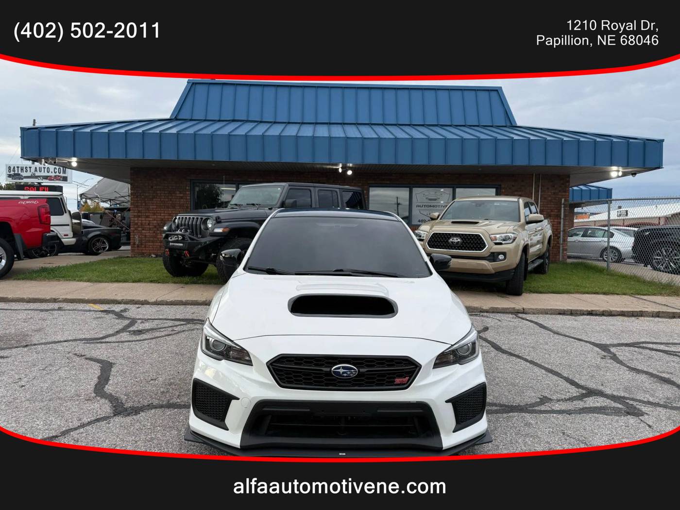 2018 Subaru WRX STI — Sedan — 38,465 mi — Papillion, NE