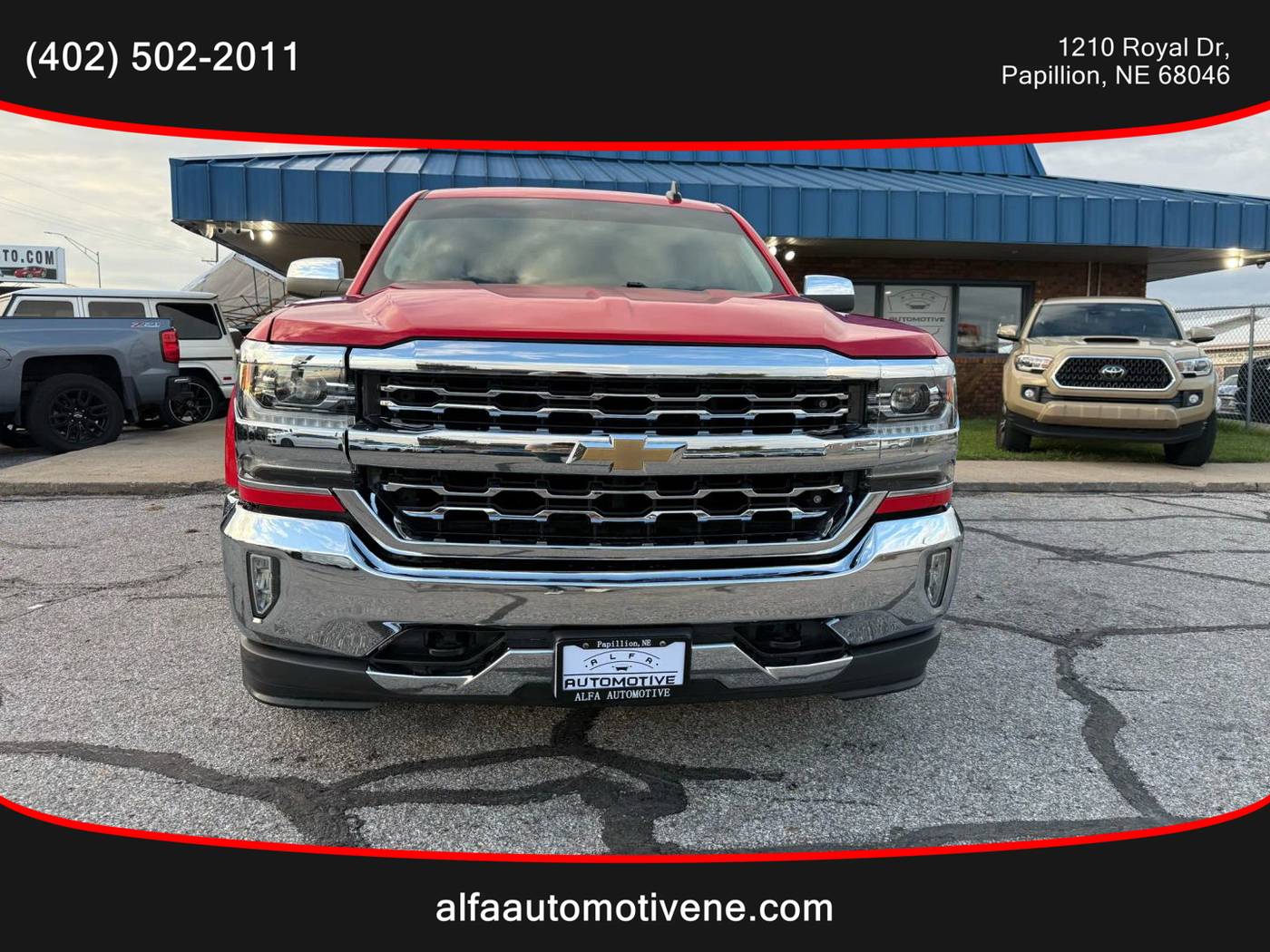 2017 Chevrolet Silverado 1500 LTZ — Pickup Truck — 71,435 mi — Papillion, NE
