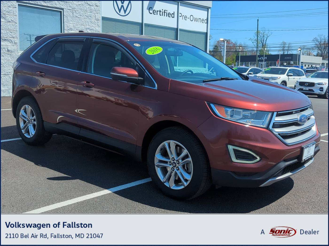 2016 Ford Edge SEL — SUV — 67,020 mi — Fallston, MD