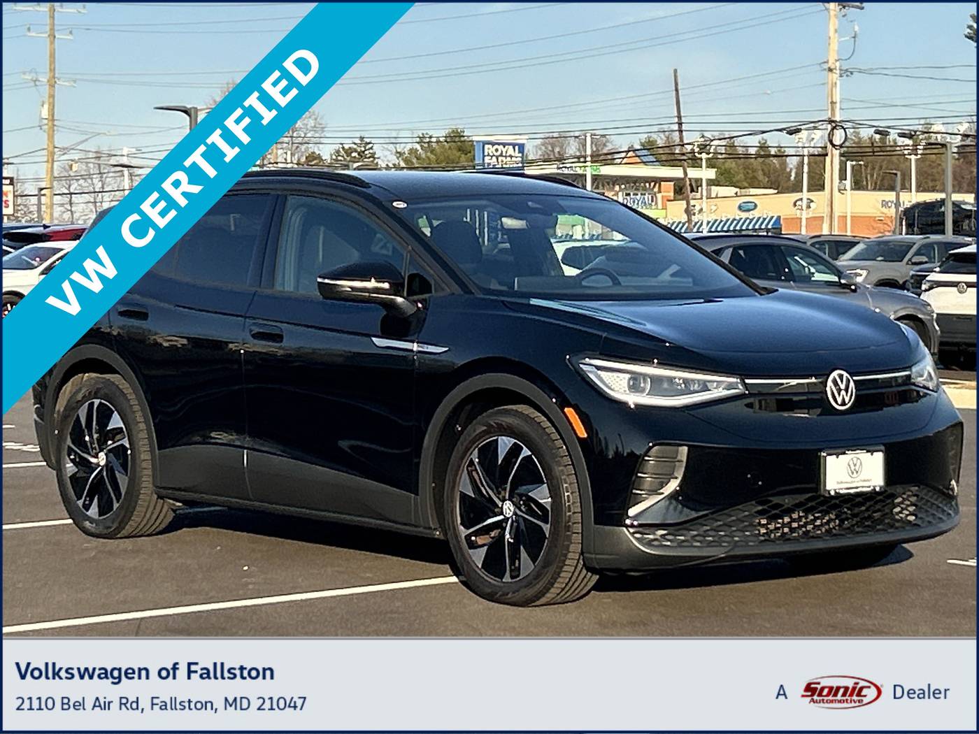 2021 Volkswagen ID.4 Pro S — SUV — 42,477 mi — Fallston, MD
