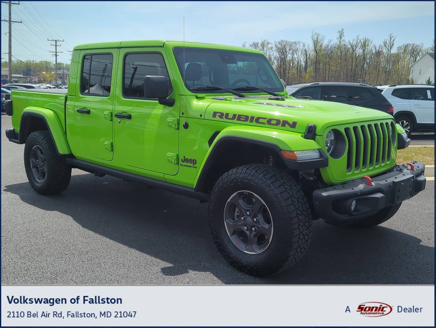 2021 Jeep Gladiator Rubicon — Pickup Truck — 25,377 mi — Fallston, MD