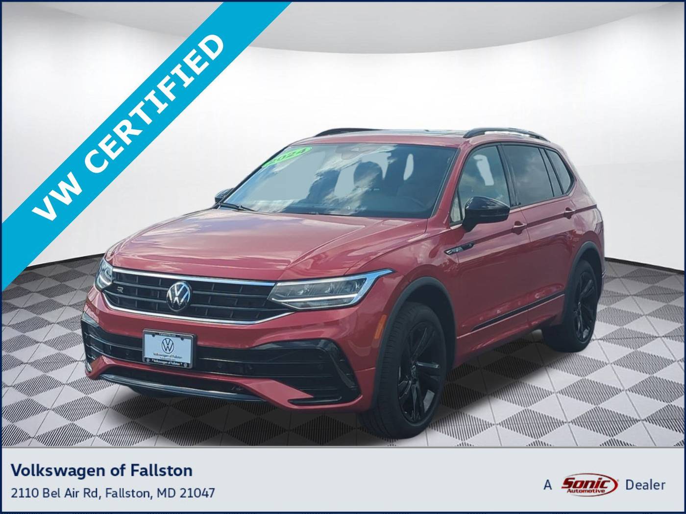 2024 Volkswagen Tiguan SE R-Line Black — SUV — 19,126 mi — Fallston, MD