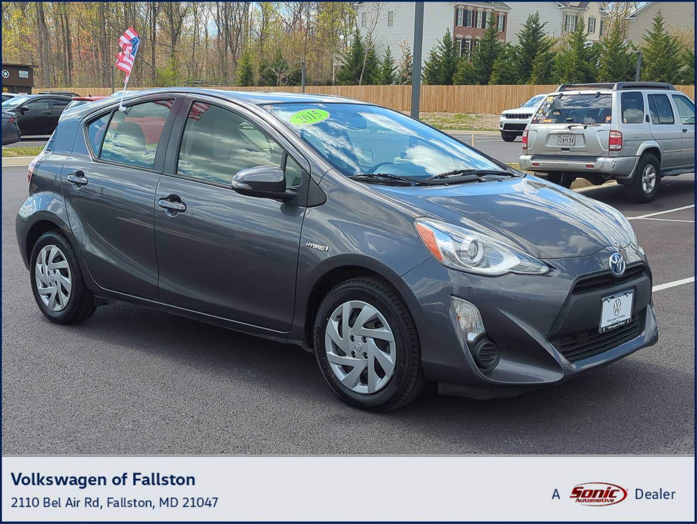 2015 Toyota Prius c One — Hatchback — 107,668 mi — Fallston, MD