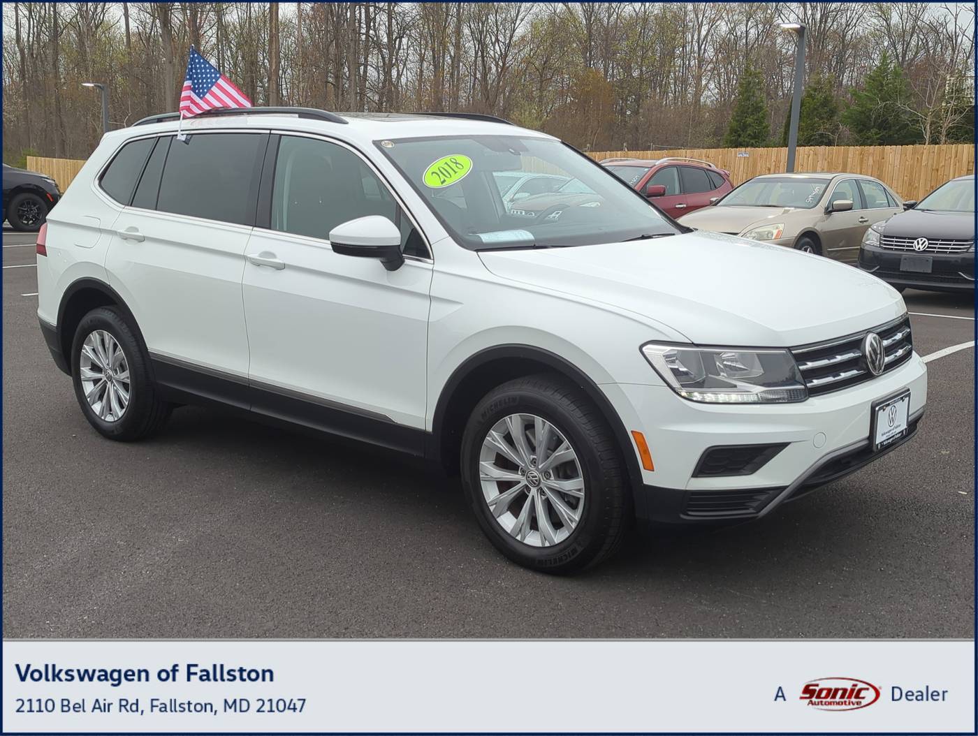 2018 Volkswagen Tiguan SE — SUV — 61,052 mi — Fallston, MD