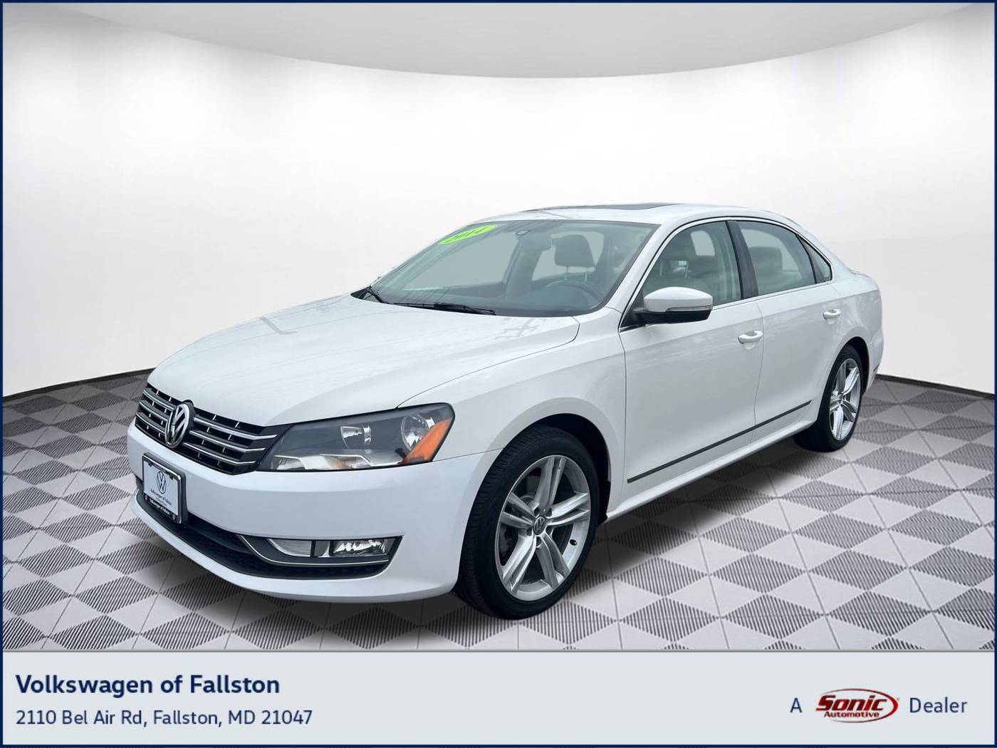 2014 Volkswagen Passat TDI SEL Premium — Sedan — 122,735 mi — Fallston, MD