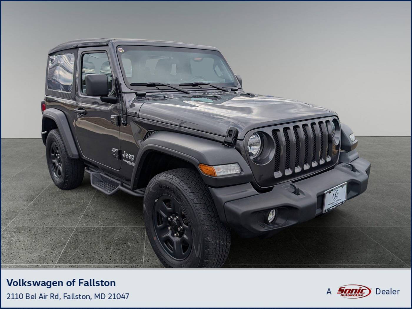 2021 Jeep Wrangler Sport — SUV — 34,774 mi — Fallston, MD