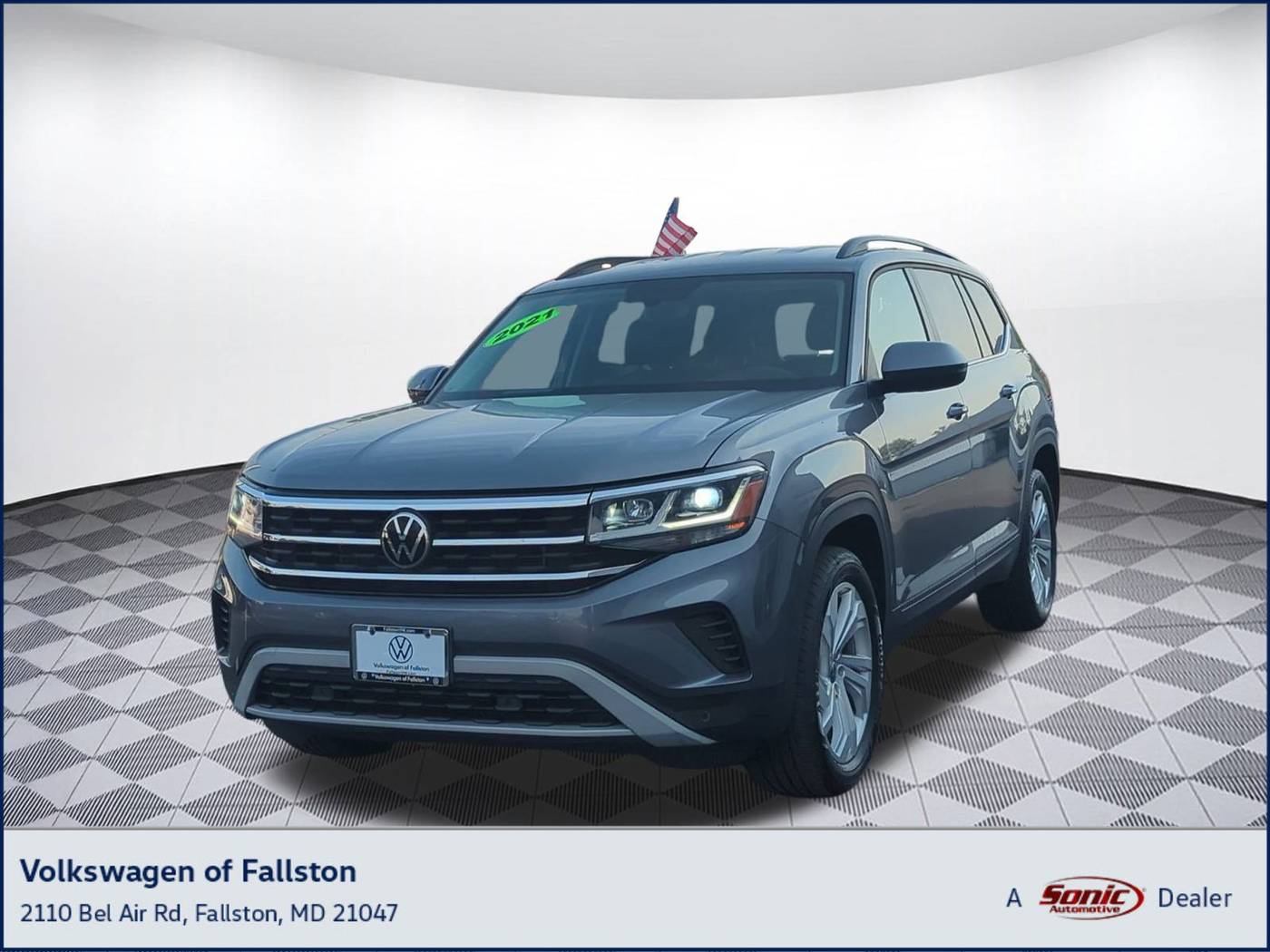 2021 Volkswagen Atlas SE with Technology — SUV — 53,617 mi — Fallston, MD