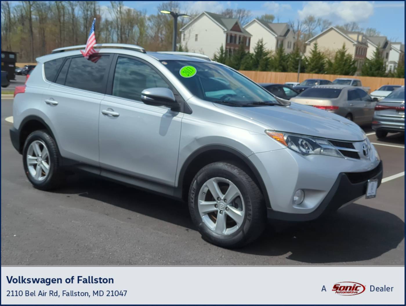 2013 Toyota RAV4 XLE — SUV — 121,538 mi — Fallston, MD
