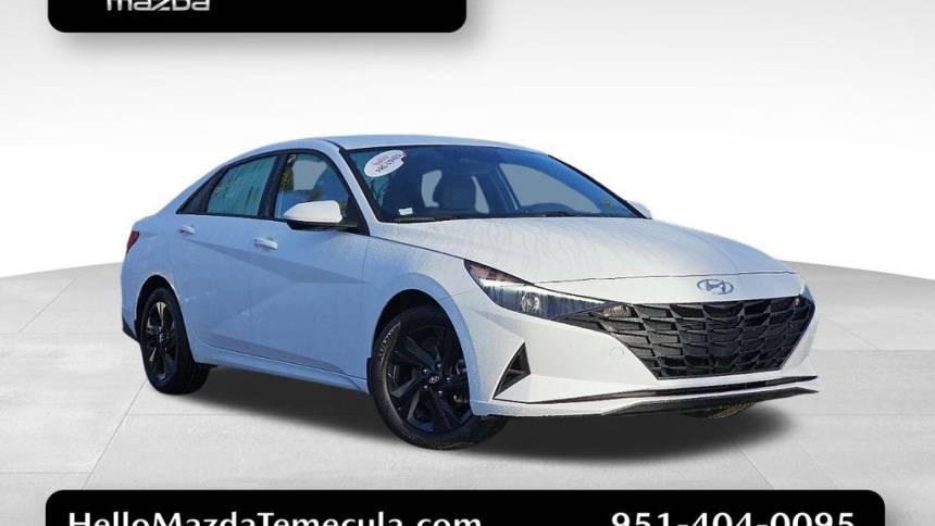 2023 Hyundai Elantra Hybrid Blue — Sedan — 30,715 mi — Temecula, CA