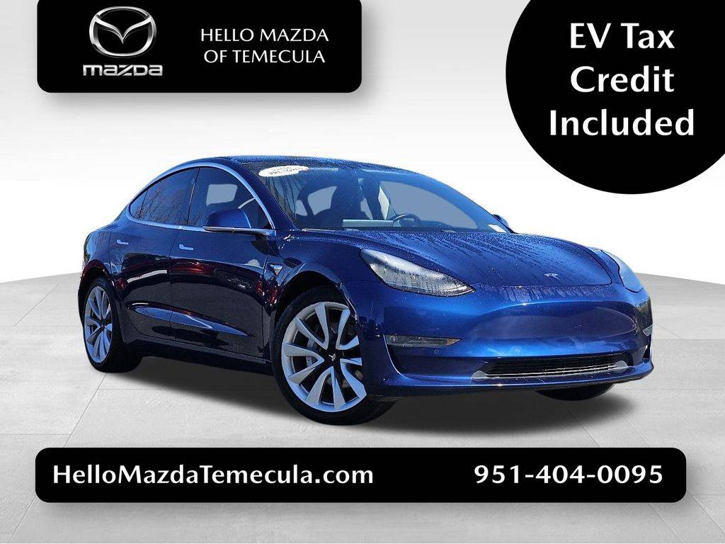 2019 Tesla Model 3 Long Range — Sedan — 80,687 mi — Temecula, CA