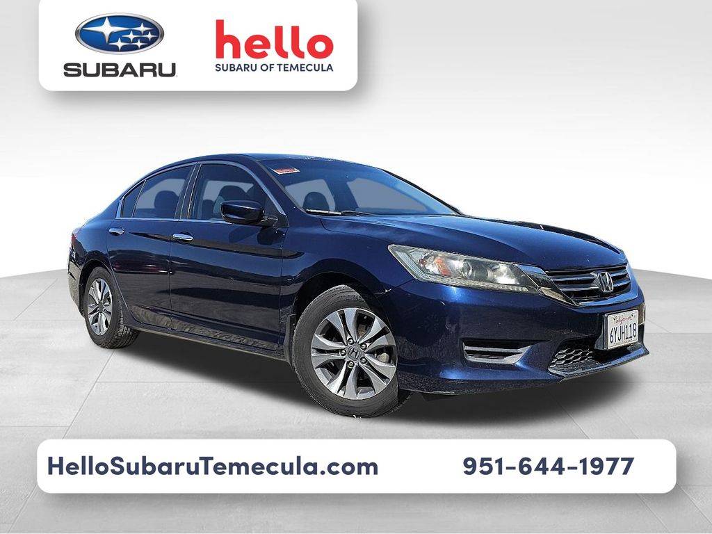 2013 Honda Accord LX — Sedan — 104,625 mi — Temecula, CA