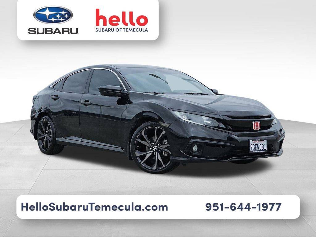 2020 Honda Civic Sport — Sedan — 61,767 mi — Temecula, CA