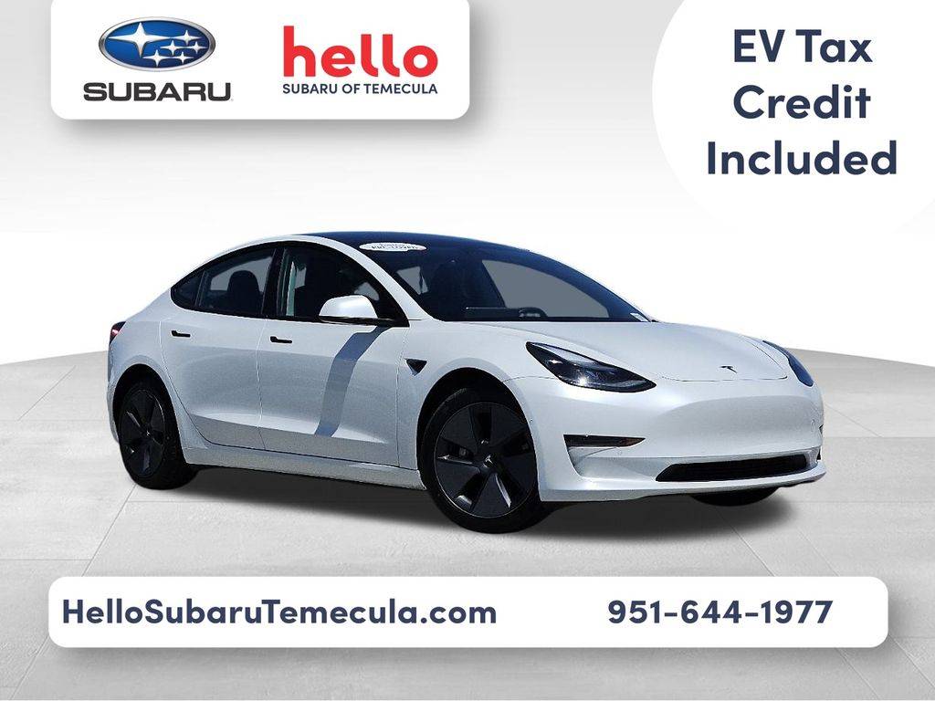 2021 Tesla Model 3 Standard Range Plus — Sedan — 43,747 mi — Temecula, CA