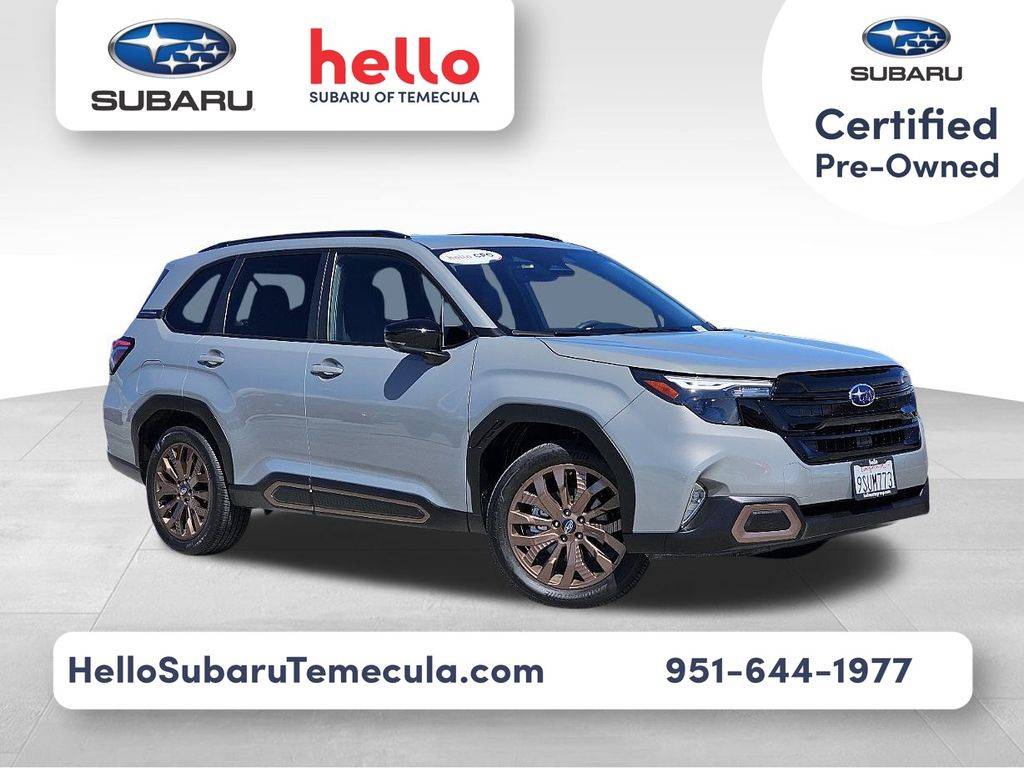 2025 Subaru Forester Sport — SUV — 5,879 mi — Temecula, CA