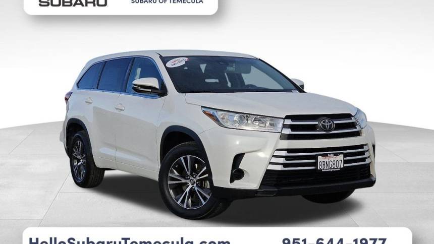 2017 Toyota Highlander LE — SUV — 100,931 mi — Temecula, CA