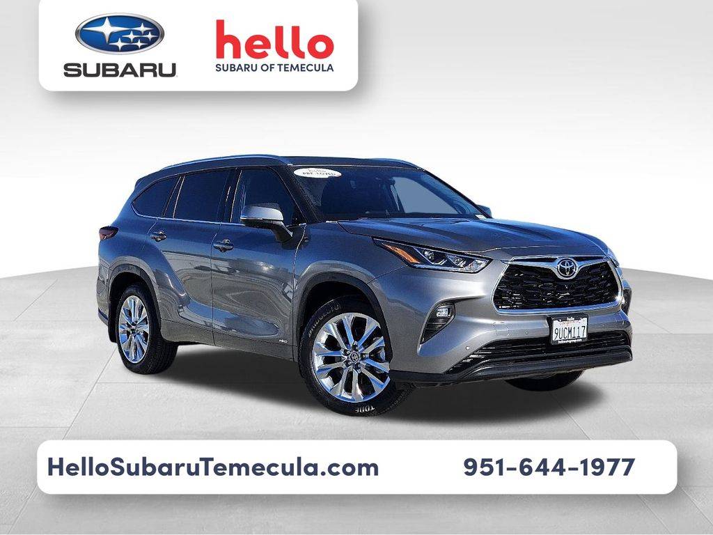 2025 Toyota Highlander Hybrid Limited — SUV — 3,683 mi — Temecula, CA