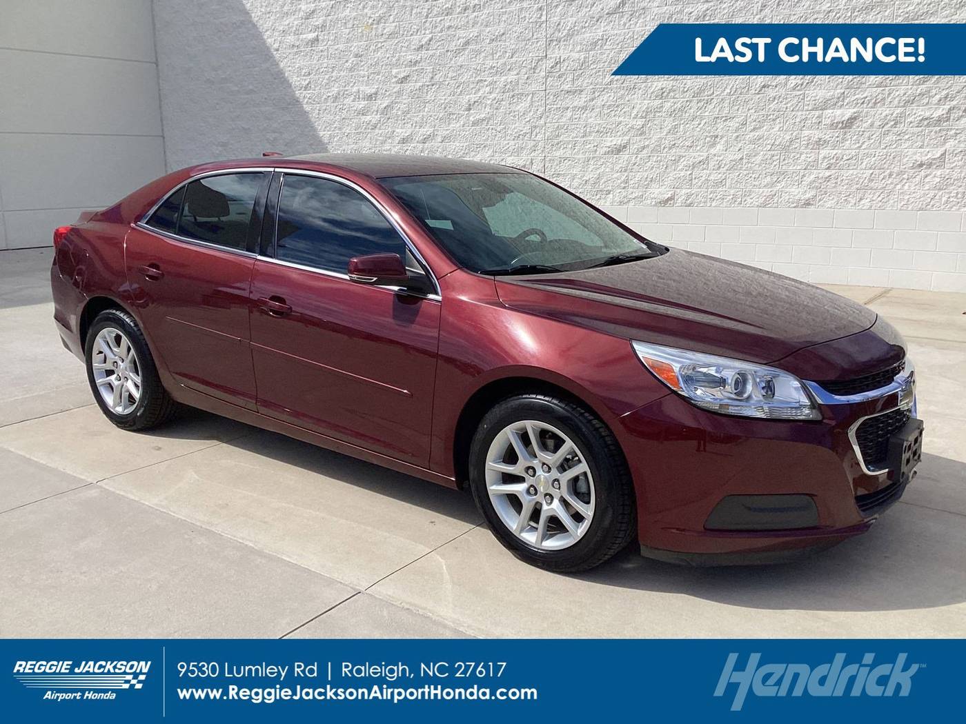 2016 Chevrolet Malibu Limited LT — Sedan — 107,462 mi — Morrisville, NC