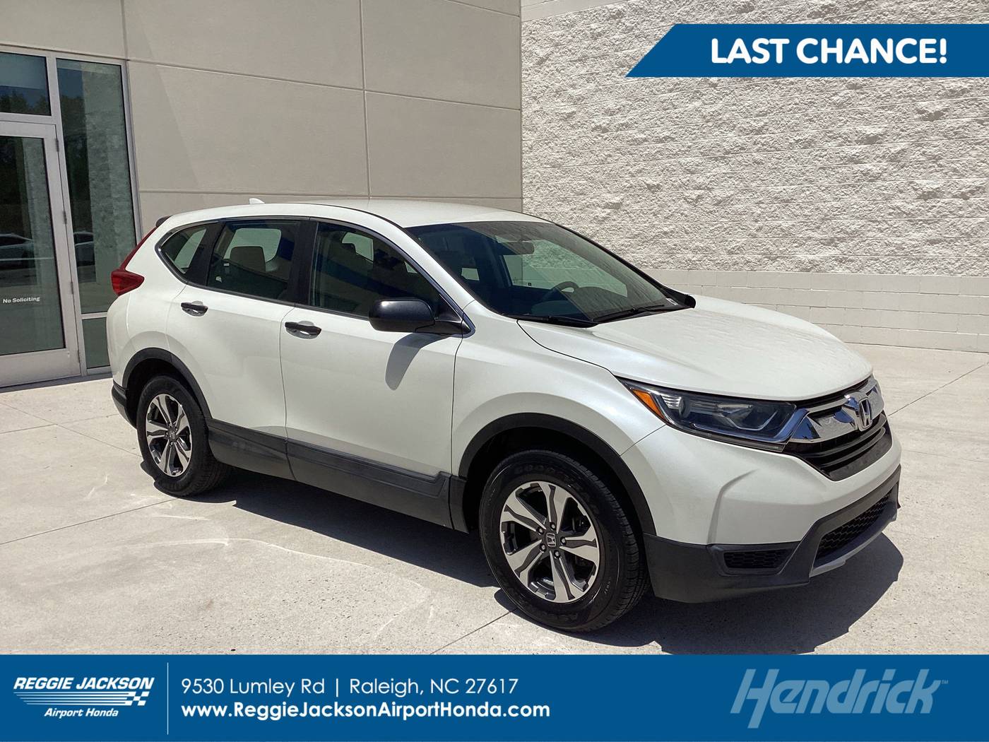 2017 Honda CR-V LX — SUV — 102,027 mi — Morrisville, NC