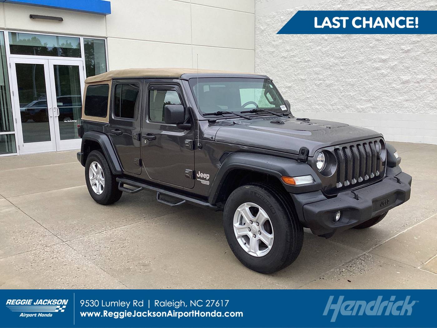 2019 Jeep Wrangler Sport S — SUV — 31,735 mi — Morrisville, NC