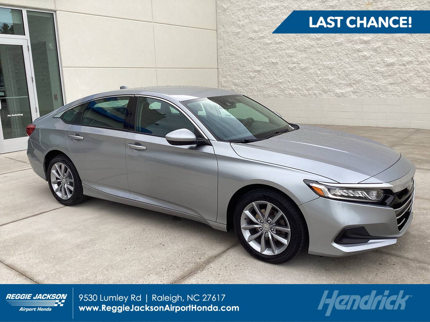 2021 Honda Accord LX — Sedan — 101,319 mi — Morrisville, NC