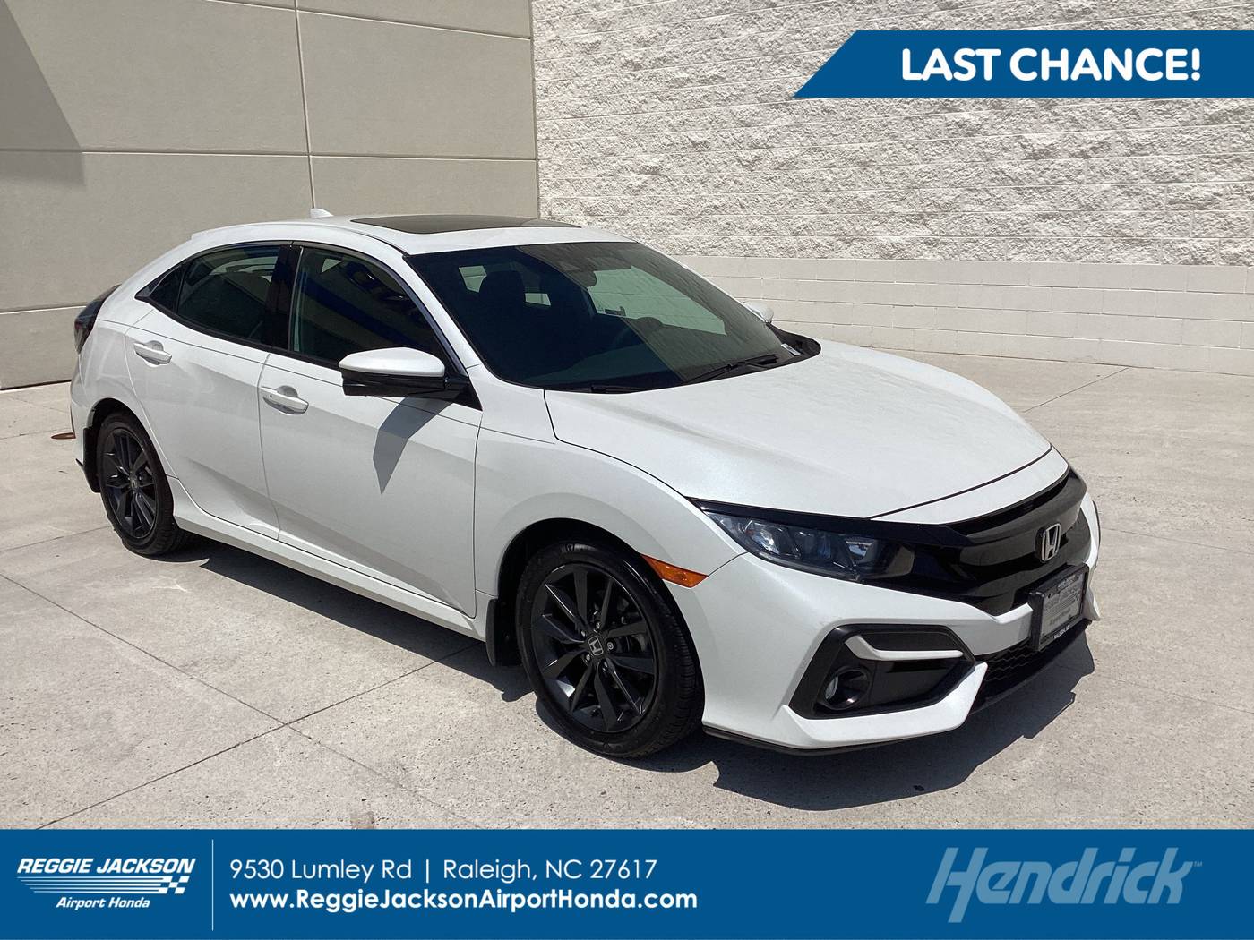 2021 Honda Civic EX — Hatchback — 85,327 mi — Morrisville, NC