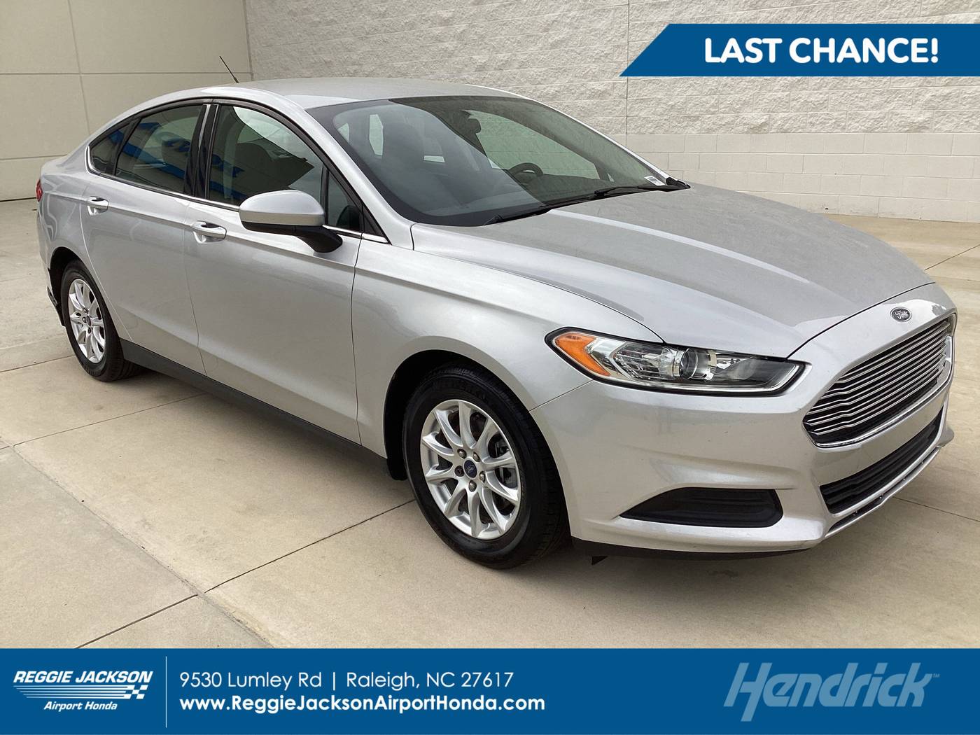 2015 Ford Fusion S — Sedan — 53,014 mi — Morrisville, NC