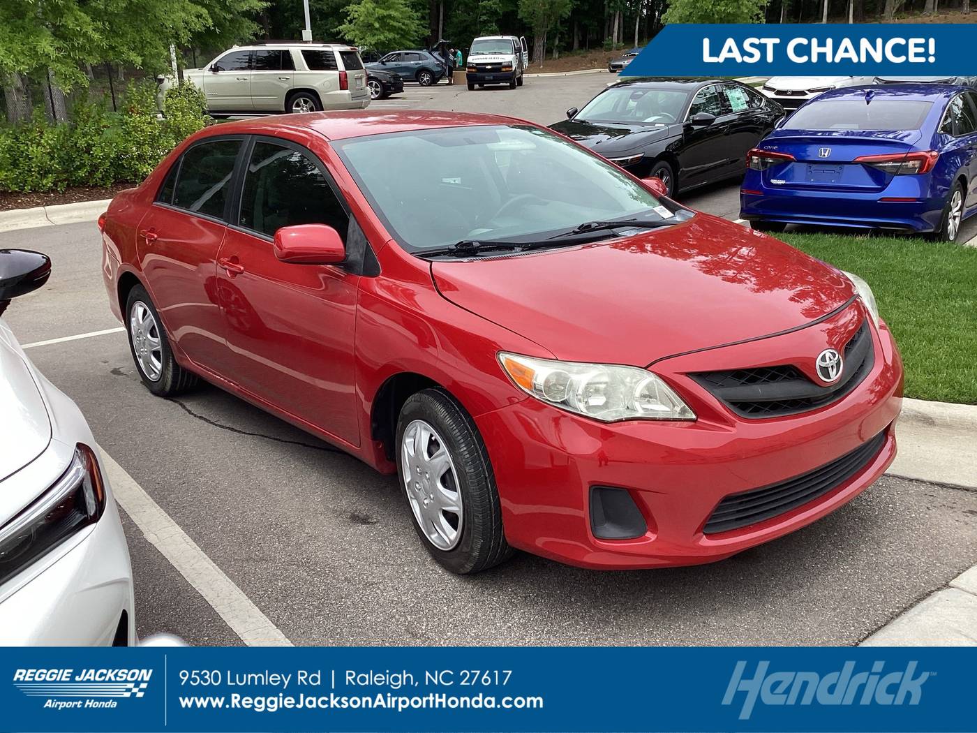 2012 Toyota Corolla LE — Sedan — 110,860 mi — Morrisville, NC