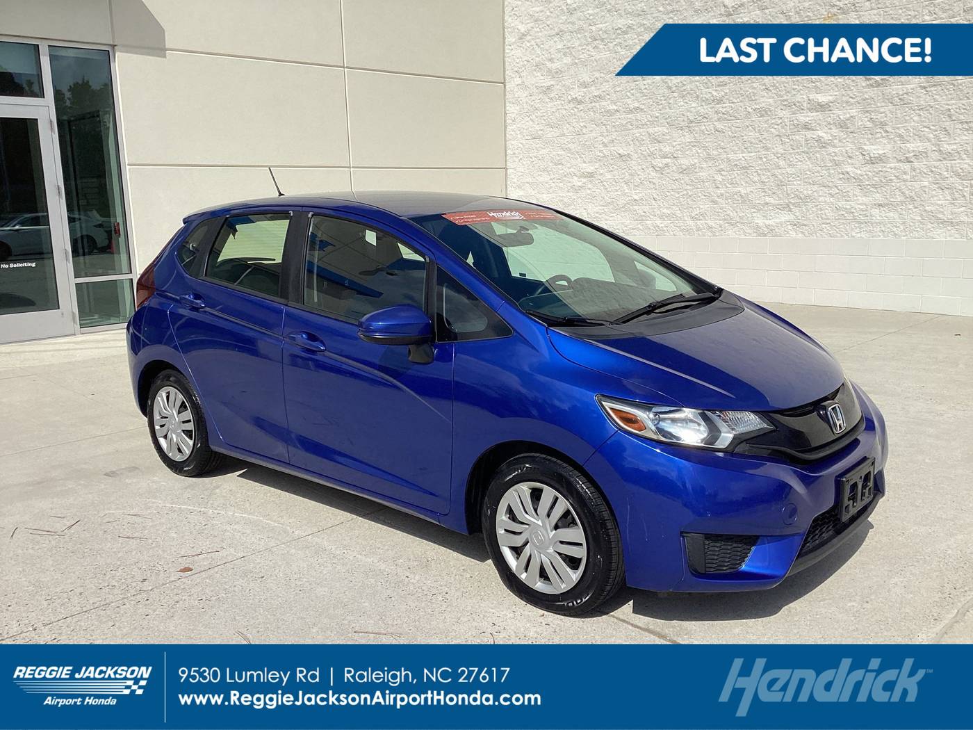 2016 Honda Fit LX — Hatchback — 144,314 mi — Morrisville, NC