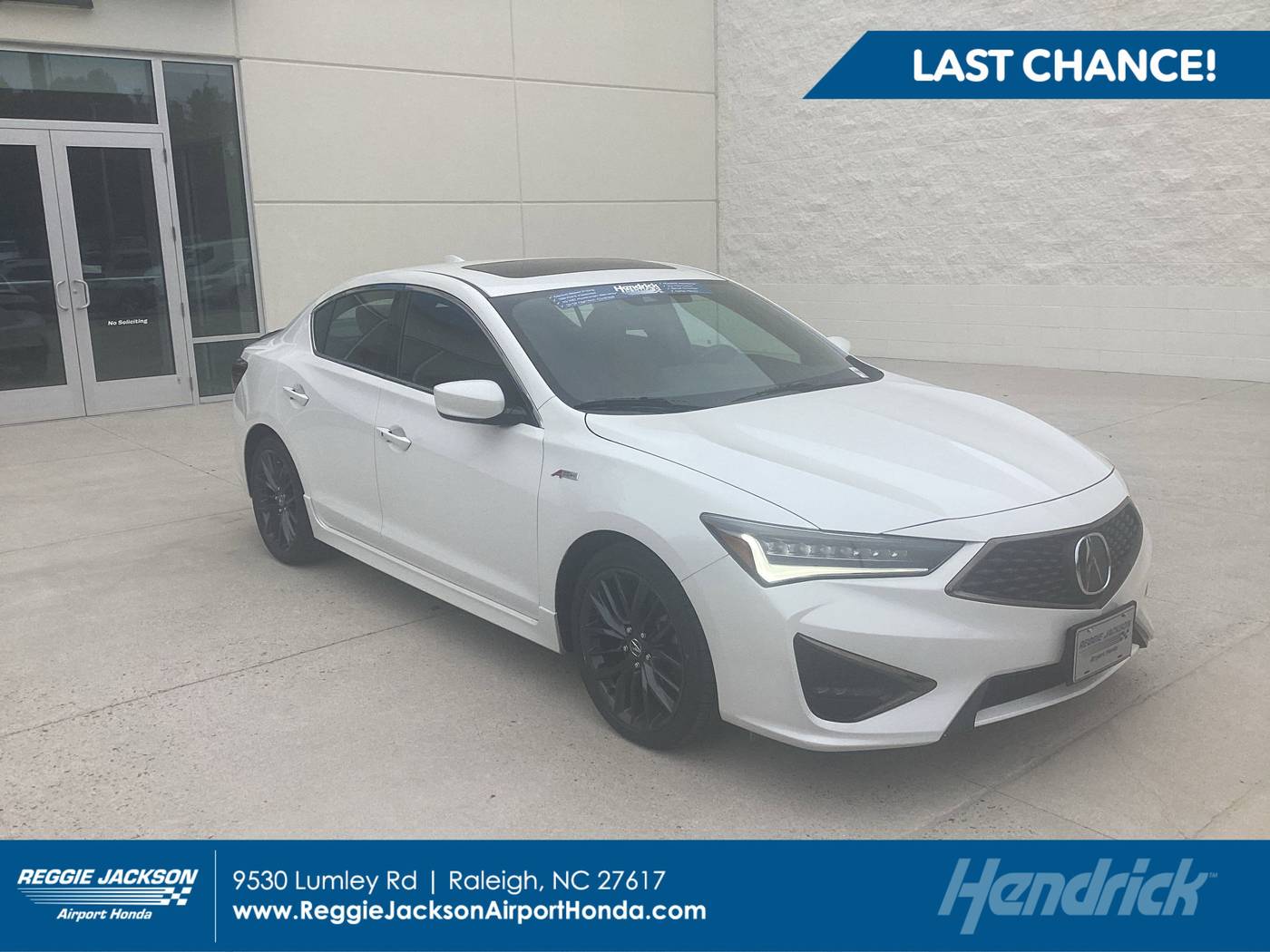 2022 Acura ILX w/Premium/A-SPEC Package — Sedan — 32,043 mi — Morrisville, NC