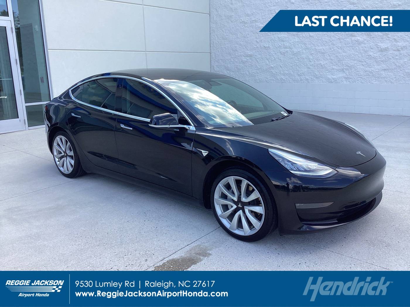 2019 Tesla Model 3 Standard Range — Sedan — 83,698 mi — Morrisville, NC