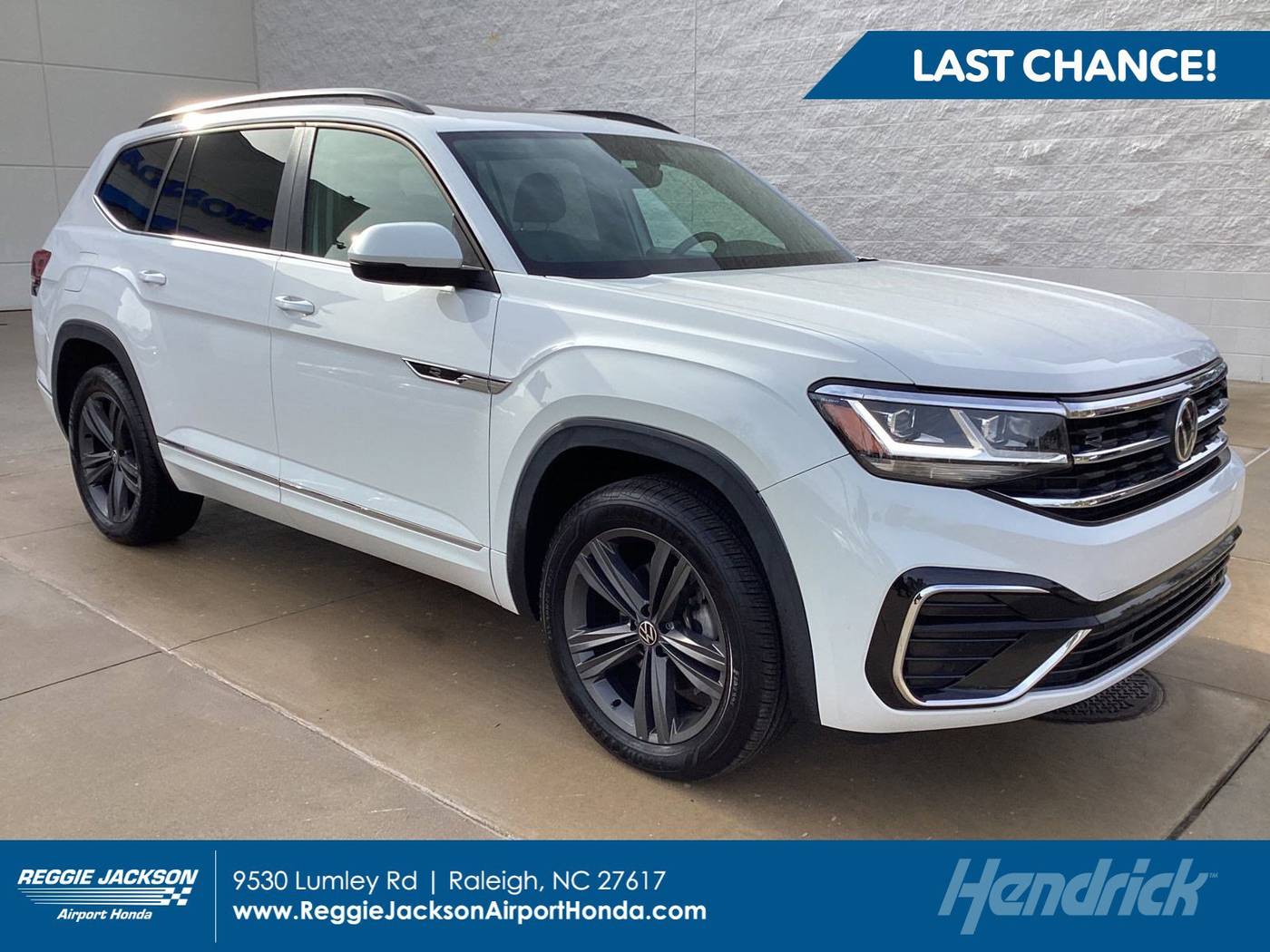2021 Volkswagen Atlas SE with Technology R-Line — SUV — 106,421 mi — Morrisville, NC