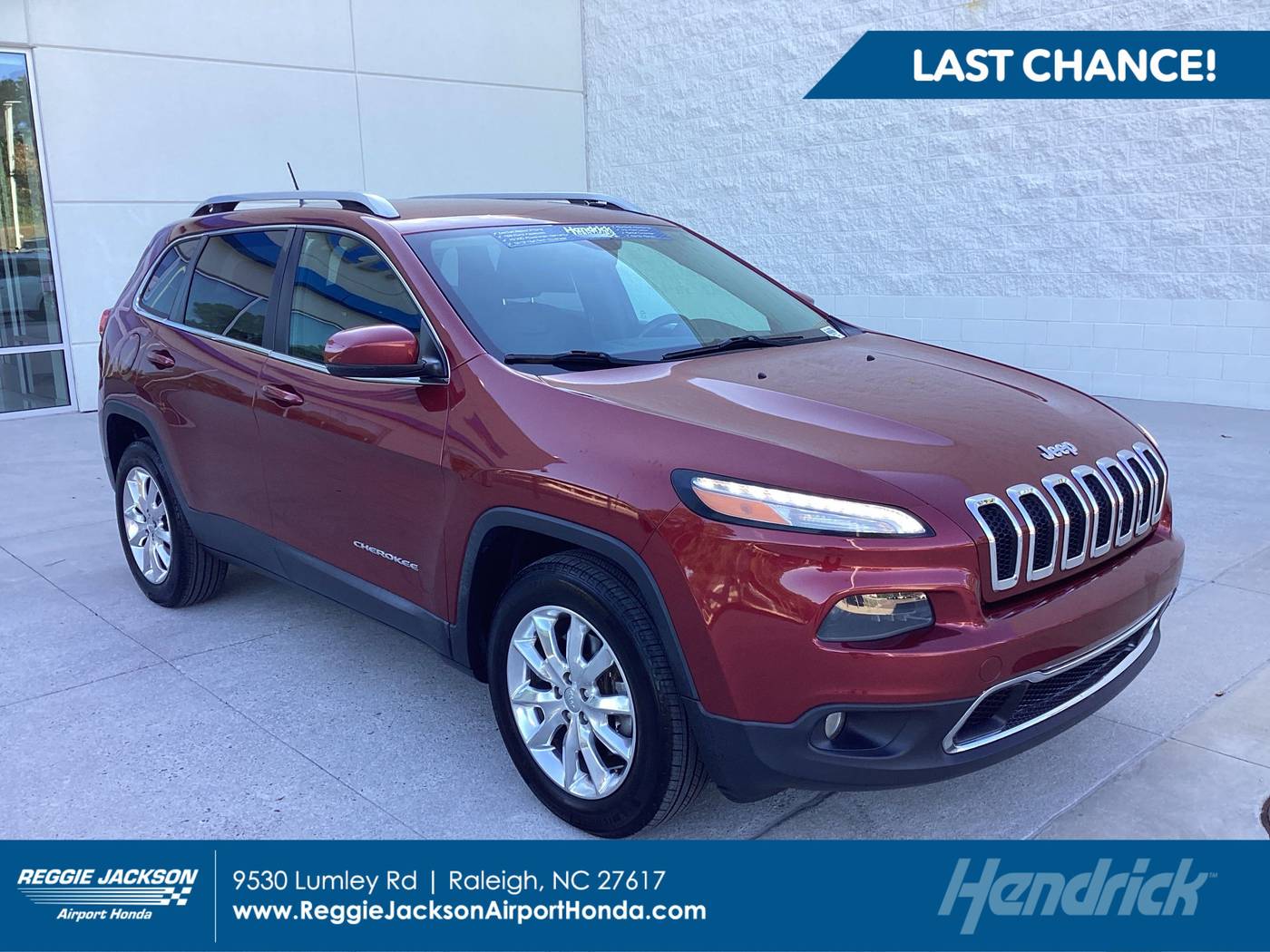 2014 Jeep Cherokee Limited — SUV — 83,092 mi — Morrisville, NC