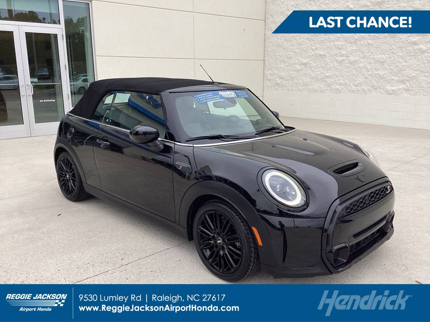2022 MINI Convertible Cooper S — Convertible — 48,415 mi — Morrisville, NC