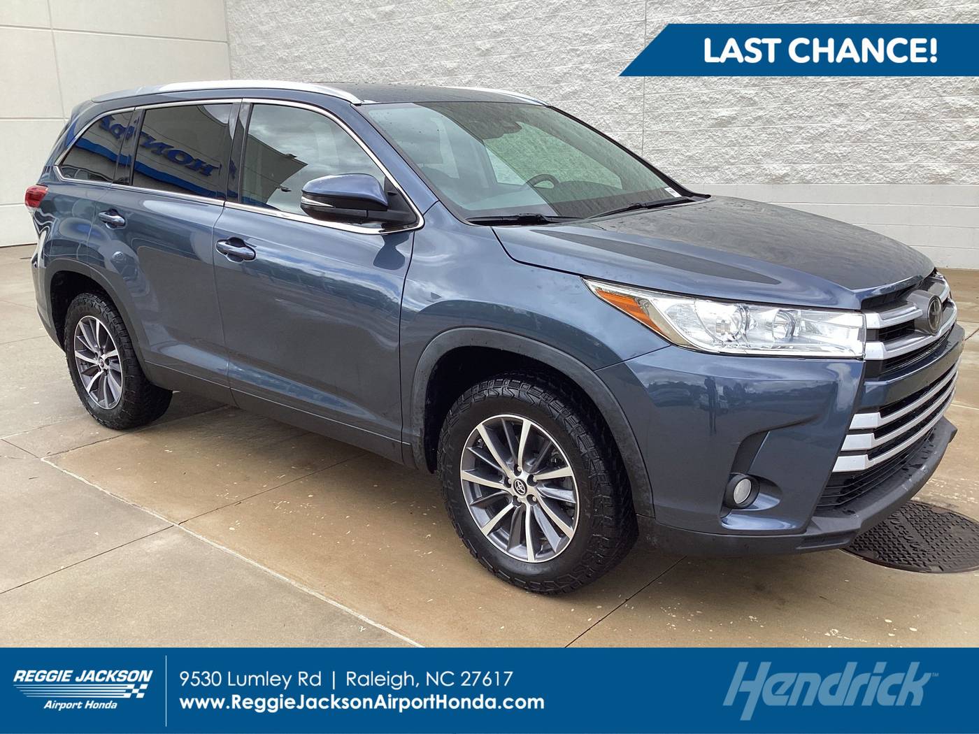 2019 Toyota Highlander XLE — SUV — 78,962 mi — Morrisville, NC
