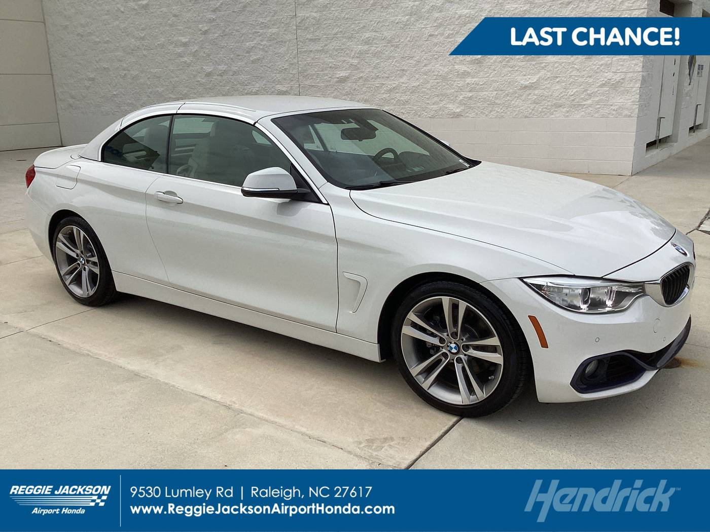 2016 BMW 4 Series 428i — Convertible — 69,997 mi — Morrisville, NC