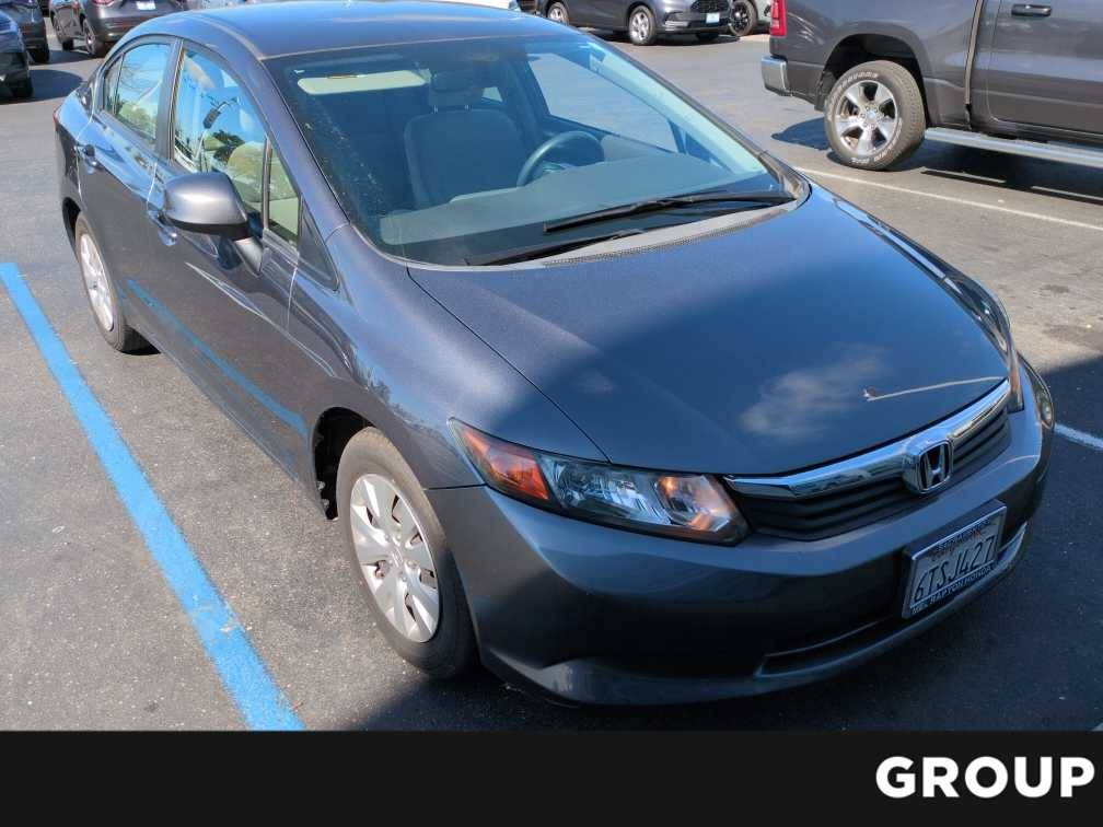 2012 Honda Civic LX — Sedan — 59,623 mi — Sacramento, CA