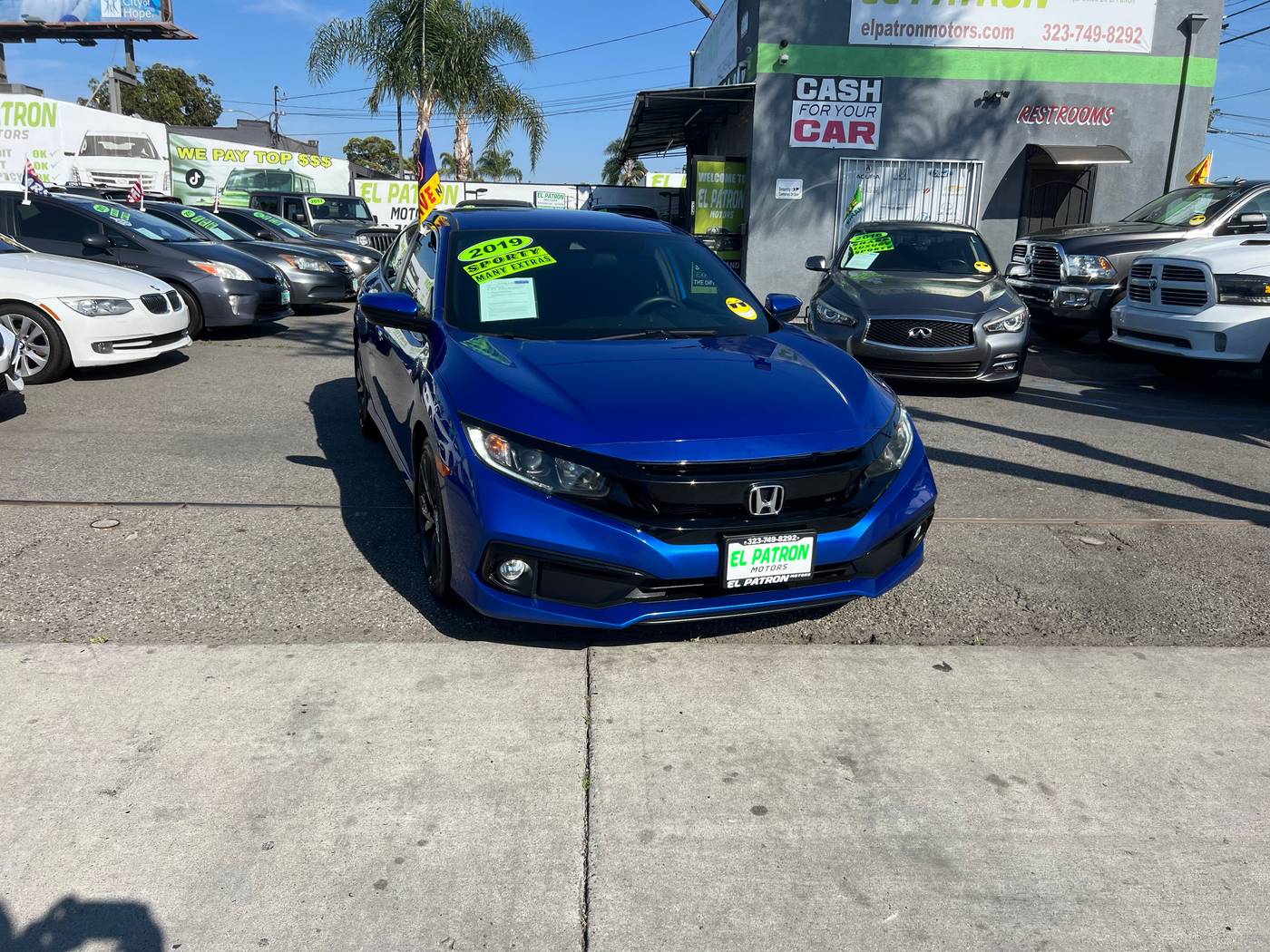 2019 Honda Civic Sport — Sedan — 116,105 mi — South Gate, CA