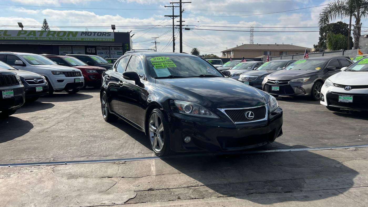 2012 Lexus IS IS 250 Sport — Sedan — 171,888 mi — South Gate, CA