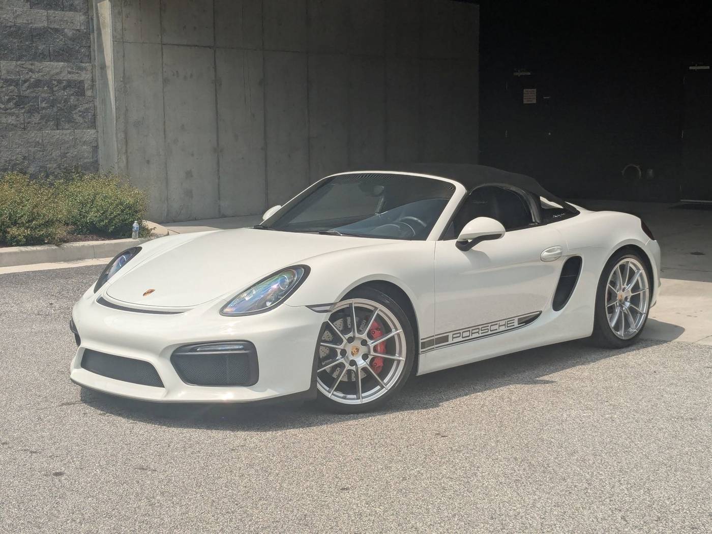 2016 Porsche Boxster Spyder — Convertible — 3,840 mi — Cockeysville, MD
