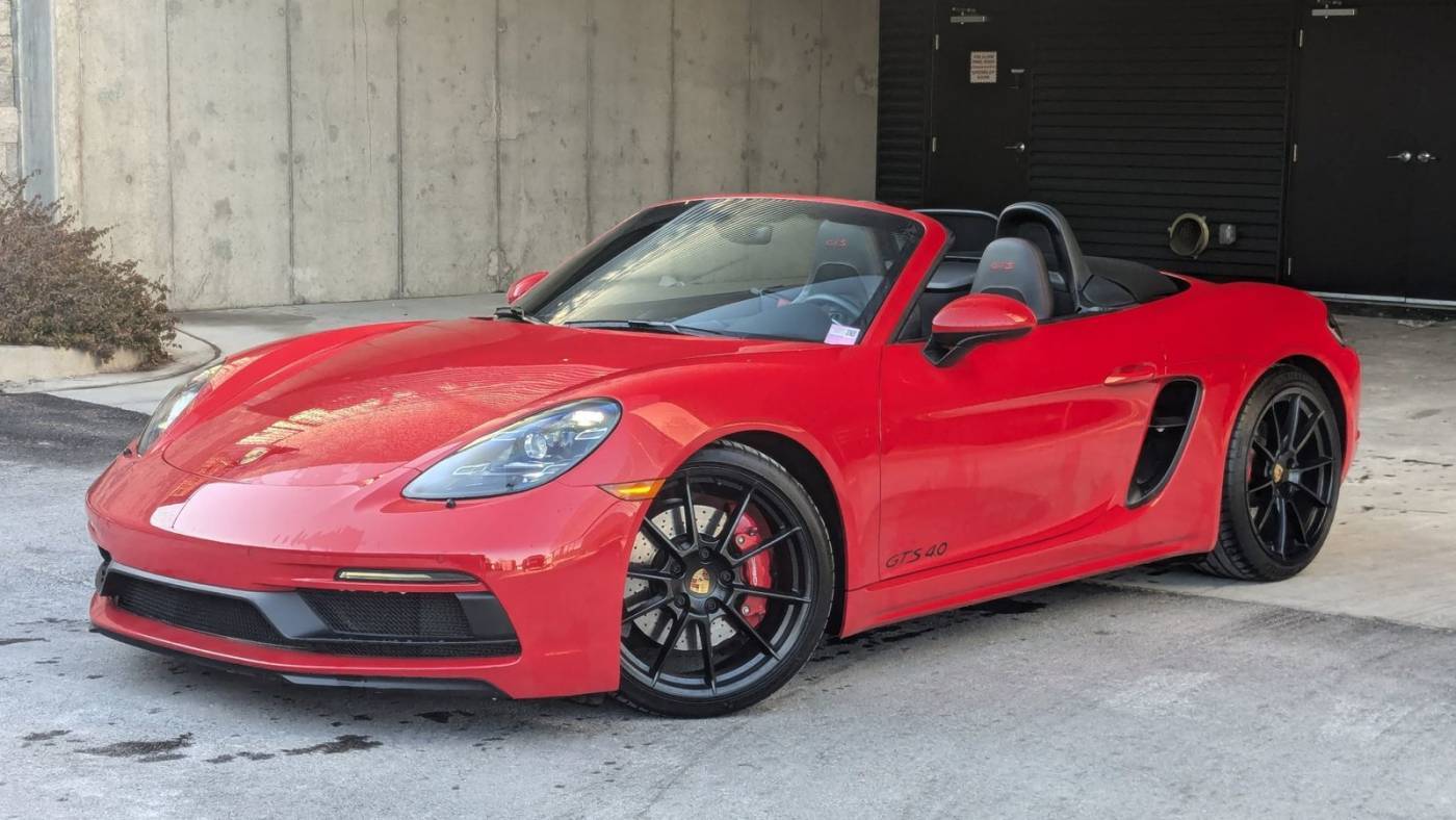 2024 Porsche 718 Boxster GTS 4.0 — Convertible — 9,556 mi — Cockeysville, MD