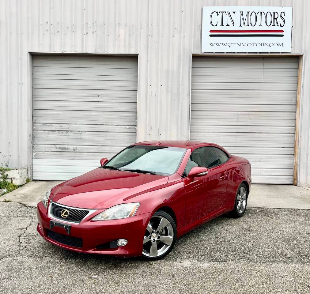 2010 Lexus IS IS 250C — Convertible — 117,434 mi — Houston, TX