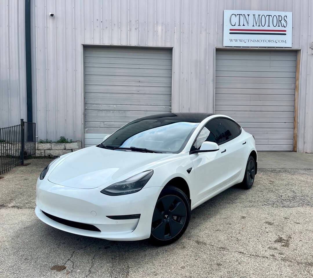 2022 Tesla Model 3 Long Range — Sedan — 43,588 mi — Houston, TX