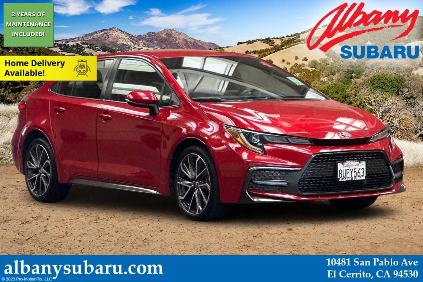 2021 Toyota Corolla SE — Sedan — 41,748 mi — Albany, CA