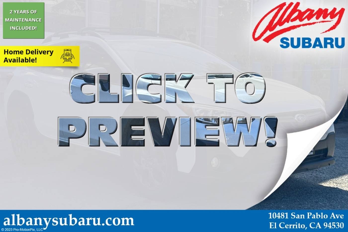 2023 Subaru Crosstrek Sport — SUV — 10,400 mi — Albany, CA