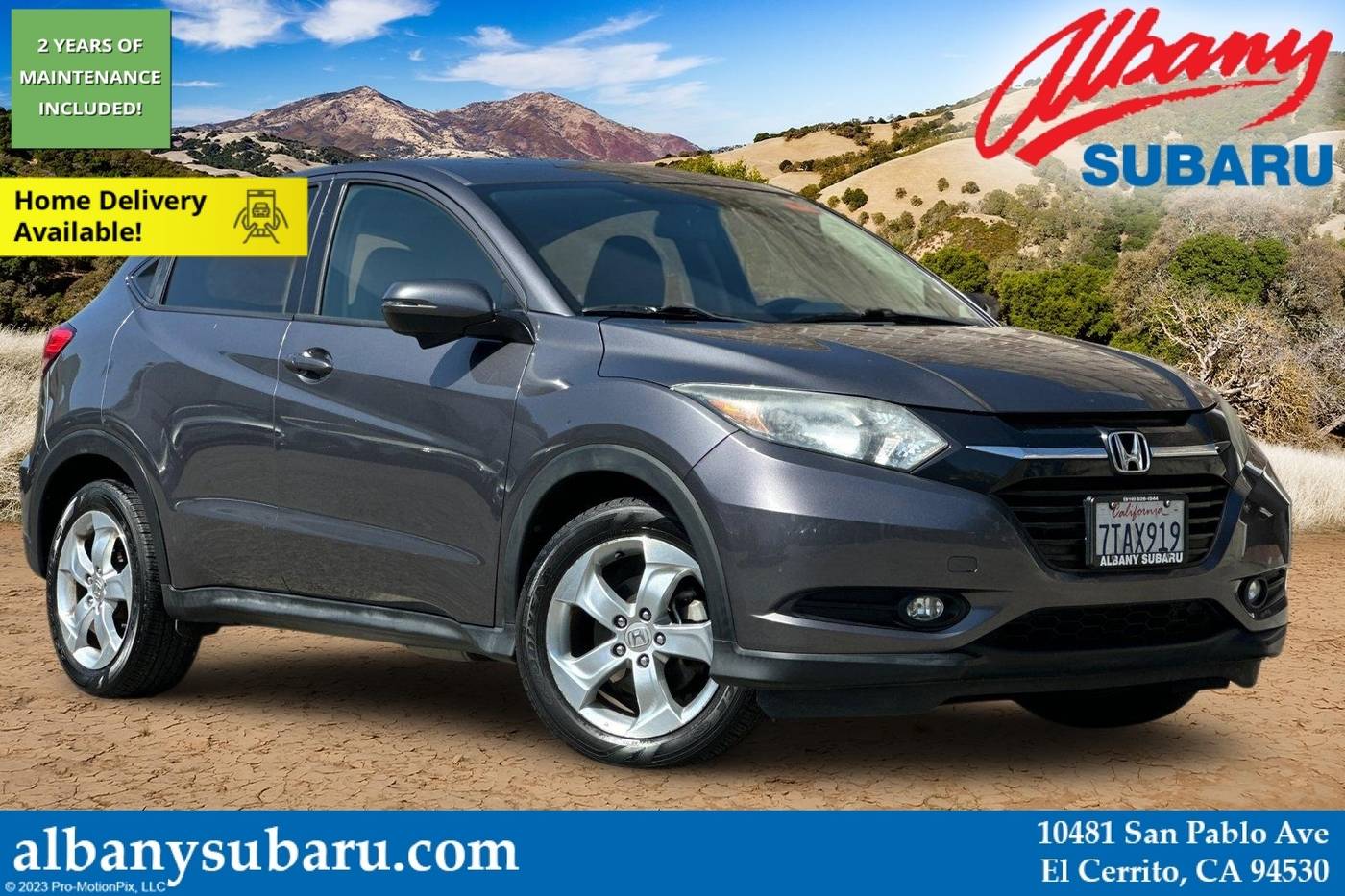 2016 Honda HR-V EX — SUV — 74,448 mi — Albany, CA