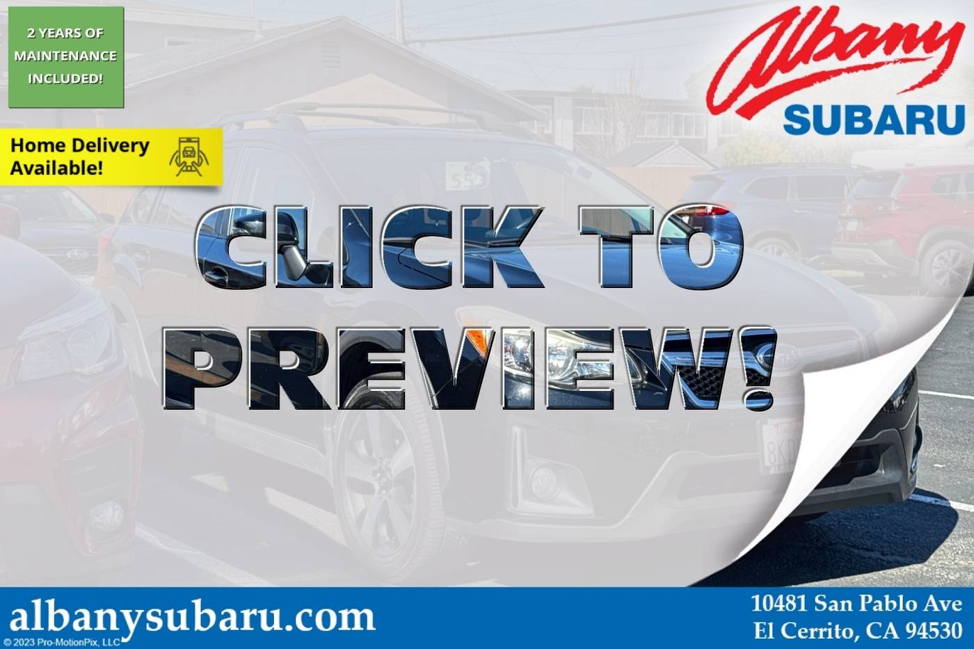 2017 Subaru Crosstrek Premium — SUV — 93,477 mi — Albany, CA